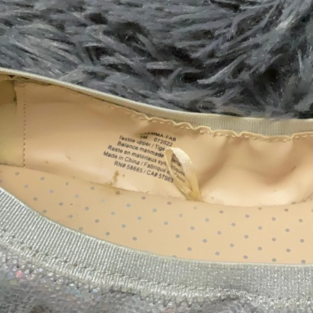 Nordstrom Rack Kids Remma Shimmer Ballet Flats NEW!